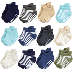 Hudson Baby 10715025_BLUETAN_6-12M sock Male