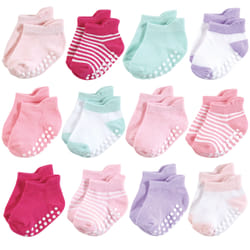 Hudson Baby 10715030_PINKLILAC_12-24M sock Female