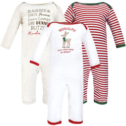 Hudson Baby 10115307_RUDOLPHREINDEER_9-12M baby bodysuit/one-piece
