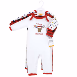 Hudson Baby 10115313_CHRISTMOOSE_6-9M baby bodysuit/one-piece