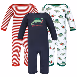 Hudson Baby 10115319_CHRISTMASAURUS_0-3M, Male, 0-3 M, Baby (0 - 2 years)