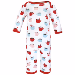 Hudson Baby 10115349_HOTCOCOA_3-6M baby bodysuit/one-piece