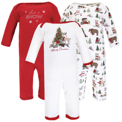 Hudson Baby 10115355_CHRISTMASFOREST_3-6M baby bodysuit/one-piece