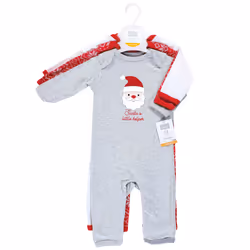 Hudson Baby 10115361_SANTAREINDEER_6-9M baby bodysuit/one-piece