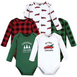 Hudson Baby 11115379_CHRISTMASTREE_12-18M baby bodysuit/one-piece