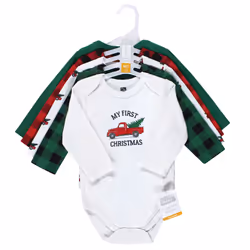 Hudson Baby 11115379_CHRISTMASTREE_12-18M baby bodysuit/one-piece