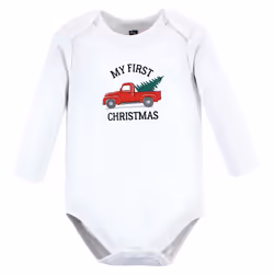 Hudson Baby 11115379_CHRISTMASTREE_12-18M baby bodysuit/one-piece