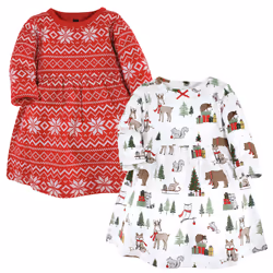 Hudson Baby 10115474_CHRISTMASFOREST_0-3M, Baby (0 - 2 years), Female, 0-3 M