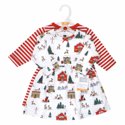 Hudson Baby 10115513_NORTHPOLE_9-12M dress
