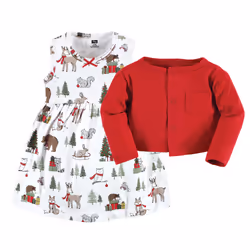 Hudson Baby 10115549_WINTERFOREST_9-12M dress