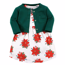 Hudson Baby 10115569_POINSETTIA_2T, Child, Female, 2T