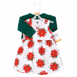 Hudson Baby 10115569_POINSETTIA_4T dress