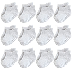 Hudson Baby 10715618_GRAY_6-12M sock Male