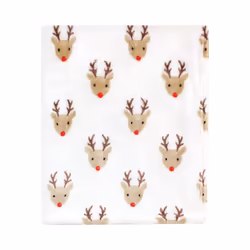 Hudson Baby 10215680_RUDOLPH_ONESIZE baby blanket Boy/Girl