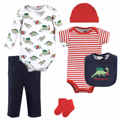 Hudson Baby 11115688_CHRISTMASAURUS_6-9M, Female, Baby (0 - 2 years), 6-9 M