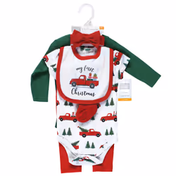 Hudson Baby 10115696_CHRISTMASGIFT_9-12M clothing variety pack