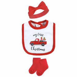 Hudson Baby 10115696_CHRISTMASGIFT_9-12M clothing variety pack