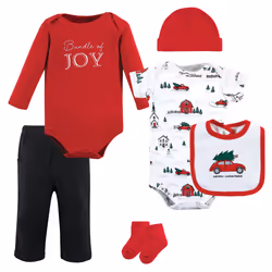 Hudson Baby 10115712_CHRISTMASSCENE_6-9M, Female, Baby (0 - 2 years), 6-9 M