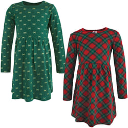 Hudson Baby 10115770_CHRISTMASPLAID_7Y dress