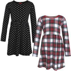 Hudson Baby 10115783_WHITETARTAN_2T dress