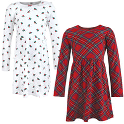 Hudson Baby 10115796_REDTARTAN_4T dress
