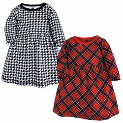 Hudson Baby 10115825_BLACKREDPLAID_5T dress