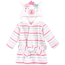 Hudson Baby 10316324_FLOWERLLAMA_0-9M baby towel