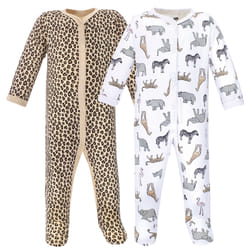 Hudson Baby 10116891_MODERNPINKSAFARI_3-6M full body sleepwear