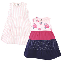 Hudson Baby 10117231_PINKNAVYFLORAL_6-9M dress