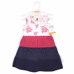Hudson Baby 10117231_PINKNAVYFLORAL_6-9M dress
