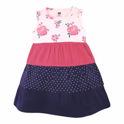 Hudson Baby 10117231_PINKNAVYFLORAL_6-9M dress