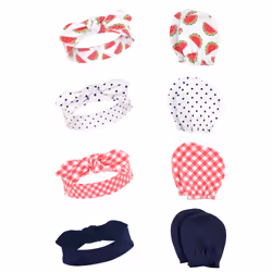 Hudson Baby 10117546_WATERMELON_0-6M, Gloves, Hat, Female, Baby (0 - 2 years), 0-6 M