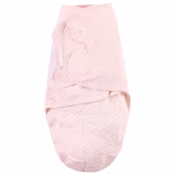 Hudson Baby Unisex Baby Quilted Cotton Swaddle Wrap 3pk  Pink Safari