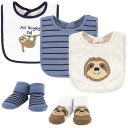 Hudson Baby 10517590_SLOTH_ONESIZE baby bib