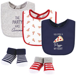 Hudson Baby 10517592_PIZZA_ONESIZE baby bib