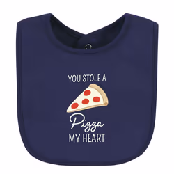 Hudson Baby 10517592_PIZZA_ONESIZE baby bib