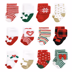 Hudson Baby 10717870_12DAYSOFCHRISTMASGIRL_0-6M, Baby (0 - 2 years), Female, 0-6 M