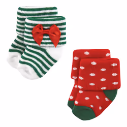 Hudson Baby 10717870_12DAYSOFCHRISTMASGIRL_0-6M sock Female