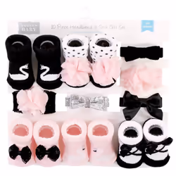 Hudson Baby 10118396_SWAN_ONESIZE clothing variety pack