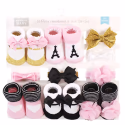 Hudson Baby 10118397_PARIS_ONESIZE clothing variety pack