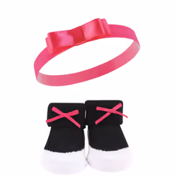Hudson Baby 10118399_DKPINKBLACK_ONESIZE clothing variety pack