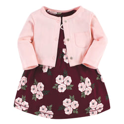 Hudson Baby 10119522_BURGUNDYFLORAL_12-18M dress