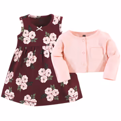 Hudson Baby 10119522_BURGUNDYFLORAL_12-18M dress