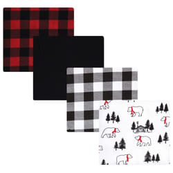 Hudson Baby 10219593_BUFFALOPLAIDBEAR_ONESIZE baby blanket Boy