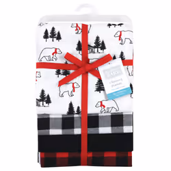 Hudson Baby 10219593_BUFFALOPLAIDBEAR_ONESIZE baby blanket Boy