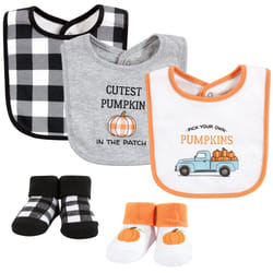 Hudson Baby 10519606_PUMPKINTRUCK_ONESIZE baby bib