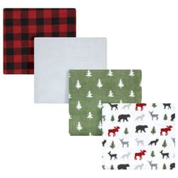 Hudson Baby 10219909_WOODLANDCHRISTMAS_ONESIZE baby blanket Girl