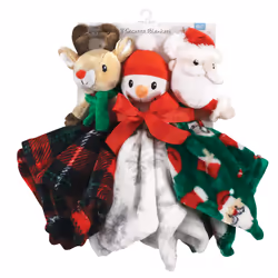 Hudson Baby 10219967_SNOWMAN_ONESIZE baby blanket Boy/Girl
