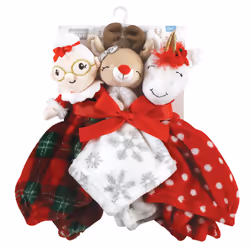 Hudson Baby 10219969_MRSCLAUS_ONESIZE baby blanket Girl