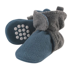 Luvable Friends 10121269_BLUECHARCOAL_6-12M boots / booties Male